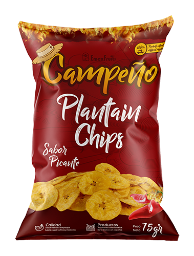 Plantain Chips Spicy Flavor